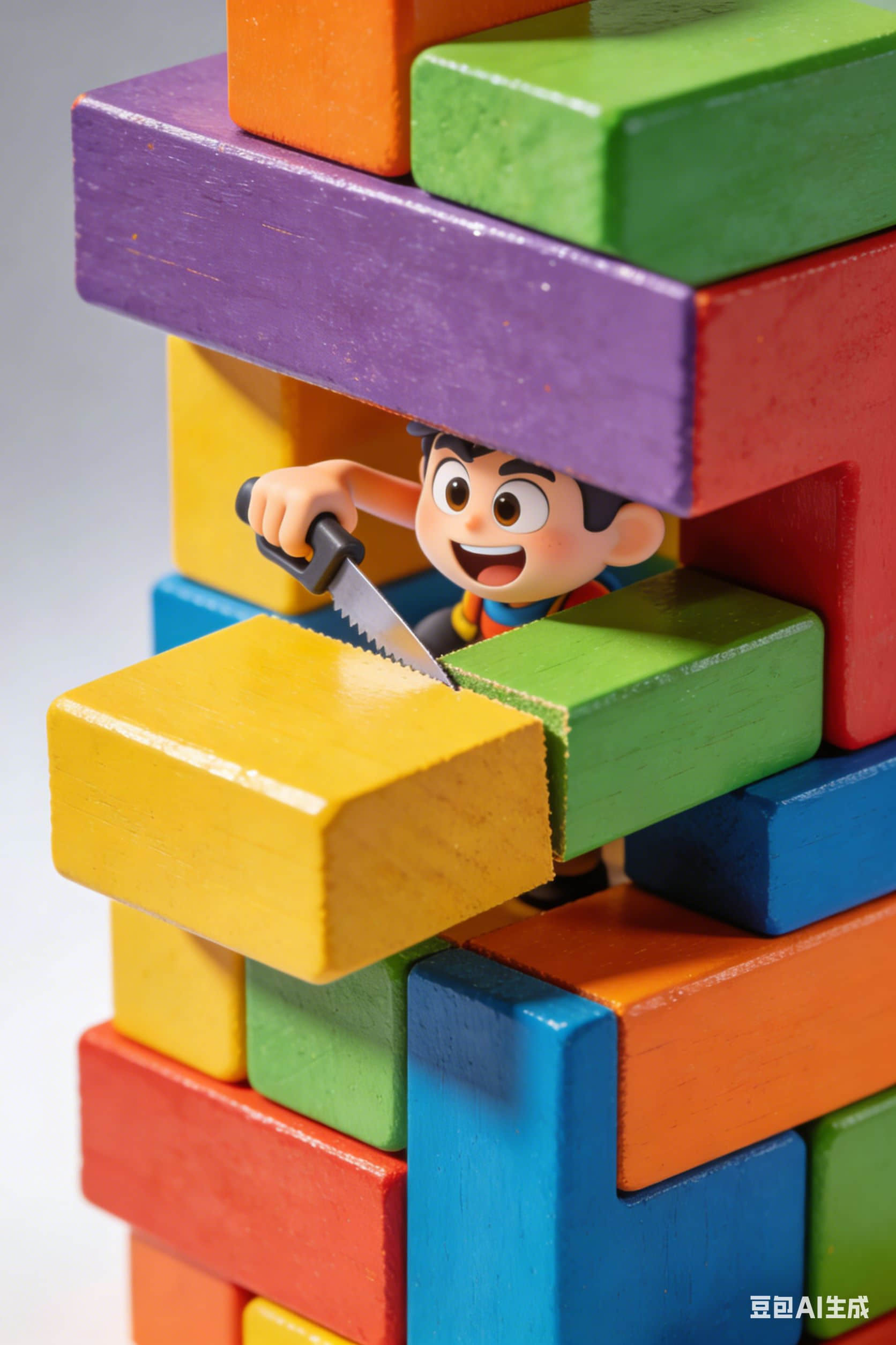 切积木